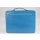 BELLI Design Bag "Verona" Leder Businesstasche hellblau