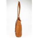 BELLI "Backpack" Leder Tasche Rucksack cognac strauss