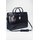 BELLI® "Design Bag E" XL ital. Leder Handtasche Business Bag dunkelblau