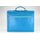 BELLI "Design Bag D" Leder Business Bag hellblau