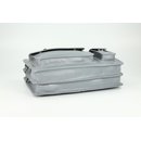 BELLI Design Bag "Verona" Leder Businesstasche hellgrau