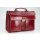 BELLI "Design Bag B" Leder Businesstasche unisex bordeaux rot