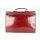 BELLI "Design Bag B" Leder Businesstasche unisex bordeaux rot