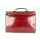 BELLI "Design Bag B" Leder Businesstasche unisex bordeaux rot