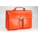 BELLI "Design Bag B" Leder Businesstasche unisex orange