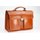 BELLI "Design Bag B" Leder Businesstasche unisex cognac