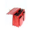 BELLI "Design Bag B" Leder Businesstasche unisex rot