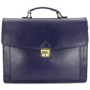 BELLI &quot;Design Bag D&quot; Leder Business Bag dunkel...