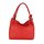 BELLI Leder Schultertasche Shopper "Lilly" rot