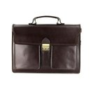 BELLI "Design Bag B" Leder Businesstasche unisex braun