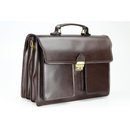 BELLI "Design Bag B" Leder Businesstasche unisex braun