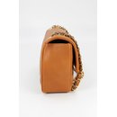 BELLI Nappa Leder Abendtasche "Paris" cognac