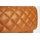 BELLI Nappa Leder Abendtasche "Paris" cognac