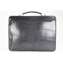 BELLI Design Bag "Verona" Leder Businesstasche grau anthrazit