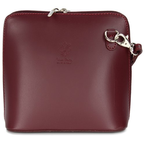 Belli Kleine Ledertasche Damen Umhangetasche Bordeaux Belli Shop