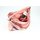 FREDsBRUDER Lillypop Ledertasche Umhängetasche rosa + Tuch