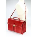 BELLI "Design Bag B" Leder Businesstasche unisex rot