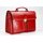 BELLI "Design Bag B" Leder Businesstasche unisex rot