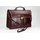 BELLI "Design Bag B" Leder Businesstasche unisex bordeaux dunkel