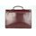 BELLI "Design Bag B" Leder Businesstasche unisex bordeaux dunkel