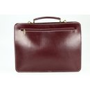 BELLI Design Bag "Verona" Leder Businesstasche bordeaux dunkel