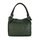 BELLI Leder Schultertasche Shopper "Lilly" grün