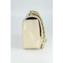 BELLI Nappa Leder Abendtasche "Paris" beige