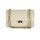 BELLI Nappa Leder Abendtasche "Paris" beige
