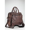 FREDsBRUDER Academy Ledertasche Businesstasche brown braun