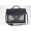 BELLI "Design Bag D" Leder Businesstasche dunkelgrau