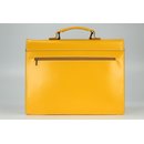 BELLI "Design Bag D" Leder Businesstasche gelb