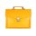 BELLI "Design Bag D" Leder Businesstasche gelb