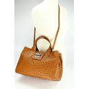 BELLI Ledertasche cognac strauss