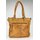 FREDsBRUDER Megapixel Ledertasche Shopper Schultertasche caramel braun