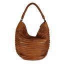 FREDsBRUDER Riffeltier S Ledertasche Schultertasche cognac