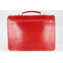 BELLI Design Bag "Verona" Leder Businesstasche rot