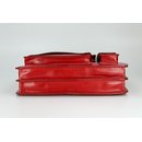 BELLI Design Bag "Verona" Leder Businesstasche rot