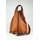 BELLI "City Backpack" leichter Leder Rucksack cognac braun