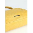 FREDsBRUDER Rise Ledertasche Schultertasche yellow gelb