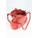 FREDsBRUDER Rise Ledertasche Schultertasche flamingo red