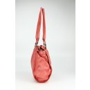 FREDsBRUDER Rise Ledertasche Schultertasche flamingo red