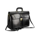 BELLI "Design Bag B" Leder Businesstasche unisex schwarz