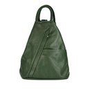BELLI "City Backpack" leichter Leder Rucksack...