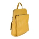 BELLI "Backpack Seattle" Leder Rucksack curry gelb