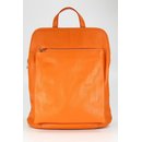 BELLI "Backpack Seattle" Leder Rucksack orange