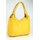 BELLI Leder Schultertasche Shopper "Lilly" gelb