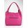 BELLI Leder Schultertasche Shopper "Lilly" pink