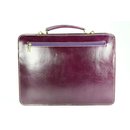 BELLI Design Bag "Verona" Leder Businesstasche lila