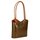 BELLI Leder Handtasche Rucksack "Belli Backpack" schlamm cognac