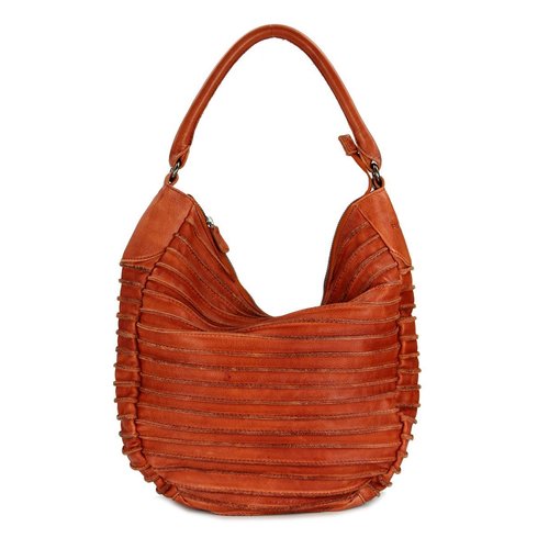 FREDsBRUDER Riffeltier S Ledertasche Schultertasche rustic orange